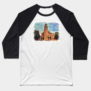 Temple Speech Rooms, Rugby Baseball T-Shirt